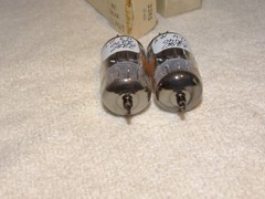 2 x 5814A (12AU7) RCA Tubes*Super Strong Matched*Black-O*MEATBALL*NOS_NIB* #R3