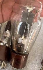 Quad Hytron Brown Base VT-101 (837) NOS HF Beam Power Tubes
