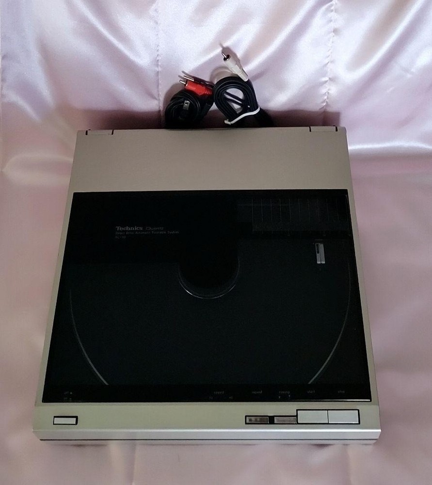 Technics SL-10 Linear Tracking Turntable Serviced SHURE V15LT Cartridge Working
