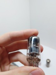 Matched Pair of Amperex 6DJ8 ECC88 Code GA2 TV-7 Tested VACUUM TUBE D-Getter