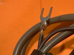 Dual CS 626 Vintage Stereo Turntable – RCA Cable Assembly / Ground Wire