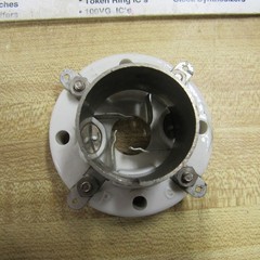 TUBE SOCKET 4 PIN LARGE BAYONET BASE 1.25 in dia JOHNSON