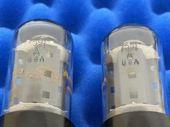 TWO Amperex 7591A Tubes / Amplitrex Tested STRONG 💪 +100% / Within 2% Gm Match