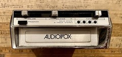 Audiovox Solid State Car Stereo 8 Track Japan UNTESTED 1970’s