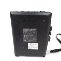 Vtg Sony TCM-S66V Cassette Recorder With AC Power Cable For Parts Or Repair
