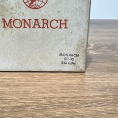 Vintage Set (2) – 3″ Monarch RADIO SPEAKER – Made In Japan – New NOS