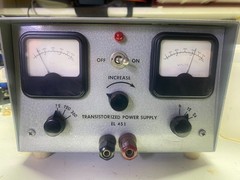 Vintage EL 451 Transistorized power supply