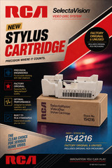 (NEW) IN BOX UNOPENED RCA SELECTAVISION STYLUS 154216 OEM FINAL UNITS – NOS