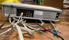 Funai SV2000 WV805 4Head HiFi VCR VHS Recorder DVD Player Combo TESTED – WORKS