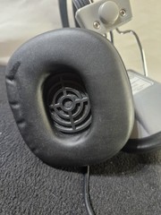 Vintage Realistic Nova 10 Stereo Headphones 8 ohms Black Gray