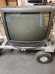 Panasonic 25” Color CRT TV CT-25G7F – Retro Gaming | w Remote | See Description