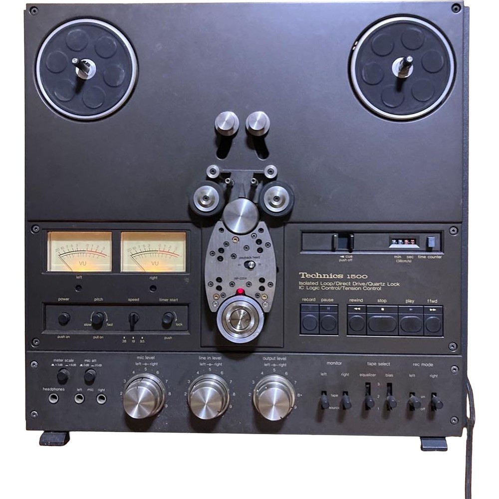 Technics RS-1500U Reel to Reel Tape Deck Restoration Base Project Vtg Japan Auth