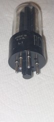1x TV7B/U RTEST Factory NOS++ BAL. 1959 RCA 5Y3GT BLACKPLATES Lrg ‘D’ Gtr Tube