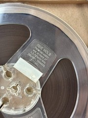 PIC 3600ft Open Reel Magnetic Tape Vintage Recording Audio Reel Black Box