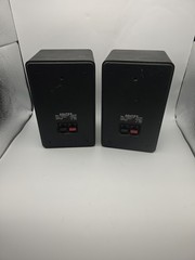 vintage ACUTEX speakers Bookshelf Stereo Mini Transducer System 40w 8 Ohms Japan