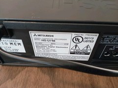 Mitsubishi HS-U748 S-VHS VCR w/Remote – Excellent