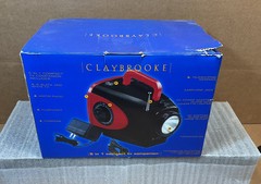 Vintage Claybrooke 5 In 1 Compact TV Companion Radio Flashlight Compass NEW