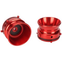 1 Pair NAB Hub Adapters Professional Polished Aluminum Reel To Reel Tape Opener