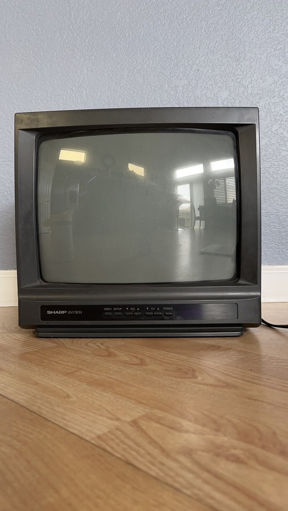 Sharp Linytron 13A M100 TV CRT Tested