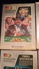 commodore vic20 lot games tapes books ram new condition