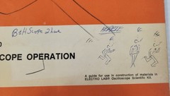 *L3) Bell & Howell Schools: Oscilloscope Operation Manual 9520 (1973 Workbook)