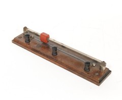 C. 1912 Electro Importing Double-Slide Radio Tuner & Slide Potentiometer