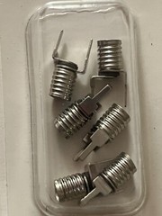Radio Shack Miniature Lamp Base (6) E-5 272-0358 🔥NEW NOS💥