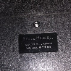 Vintage Bell & Howell Cassette Player Recorder Case Model 87500 NOT Tested/37b