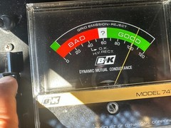GE Compactron 8950 tube tested 100% on Calibrated BK-747 – no shorts or grid E