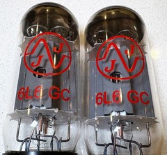 Pair of JJ 6L6 GC Power Amp Vacuum Tube Set 6L6GC