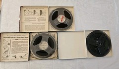 3 Used Reel to Reel Tapes 7″ 1200 ft Scotch & Realistic 1950s HITS Mitch Miller