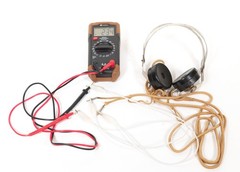 Exc. 1912 Wm. Murdock No. 55 Headphones For Spark Era Wireless Radio * Working