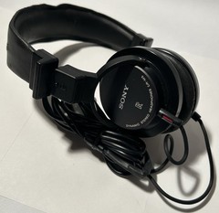 Vintage Sony DR-M5 Dynamic Stereo Headphones. Great Sound. 3.5mm & 6.35mm Jack.