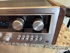 Kenwood KR-5400 AM/FM Stereo Receiver Cleaned, Tested