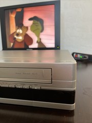 RCA DRC6100N DVD VCR Combo Player VHS Tape Cassette Recorder DVD Tested Working
