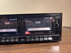 Vintage Sherwood Stereo Cassette Deck Cd345r