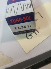 Tung-Sol EL34B Plate Current Tested Vacuum Tube EL34 Valve Tube