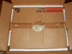 NEW LUXMAN Synthesized FM AM Stereo Receiver Amp R-341 NOS! OPEN BOX! COMPLETE!