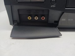 Mitsubishi HS-U446 Video Cassette Recorder/Player w/ Remote – Tested –