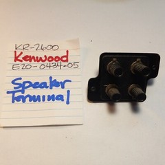 🤩 KENWOOD ⚡️ E20-0434-05 SPEAKER TERMINAL ⚡️ KR-2600 STEREO RECEIVER