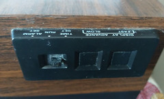 1970 Zenith Clock Radio Circle of Sound R472W AM/FM Solid State Works!