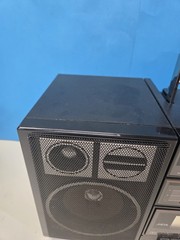 Vintage Sanyo C 32 SM/FM STEREO CASSETTE EQUALIZER BOOMBOX Excellent Tested 100%