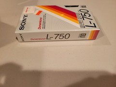 Sony New Sealed L-750 Dynamicron 10x Lot Cassette Beta Tape In Opened Scotch Box