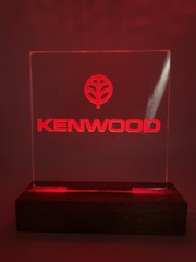 Kenwood Integrated Amplifier Stereo tube Solid-State LED Audiophile Sign