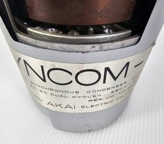 Akai X-300 Reel to Reel CAPSTAN MOTOR ONLY Tested, Syncom Hysteresis Synchronous