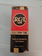 1 Brand New Sealed RCA Radiotron Model 43 Radio Electron Tube