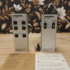 Working Tandberg RC-20 Wireless Remote Control for Cassette TD-20 440A 3014 3004
