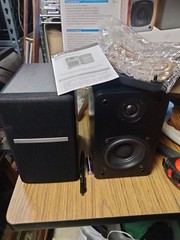Brand New SINGING WOOD T25 Passive 2 Way Bookshelf Speakers 60 Watts (30W x 2)