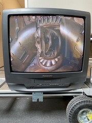 Panasonic 25” Color CRT TV CT-25G7F – Retro Gaming | w Remote | See Description