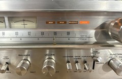 Vintage 70s Pioneer SX-750 Silver Face 50W 2 Channel Stereo Receiver Tested